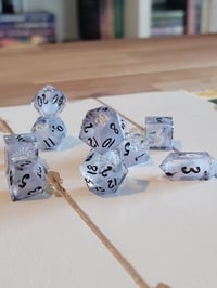 Image 9 of All Lights Turned Off - Noah Kahan inspired dice set 