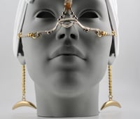 Image 1 of Citrine Lantern Fish Face Jewerly