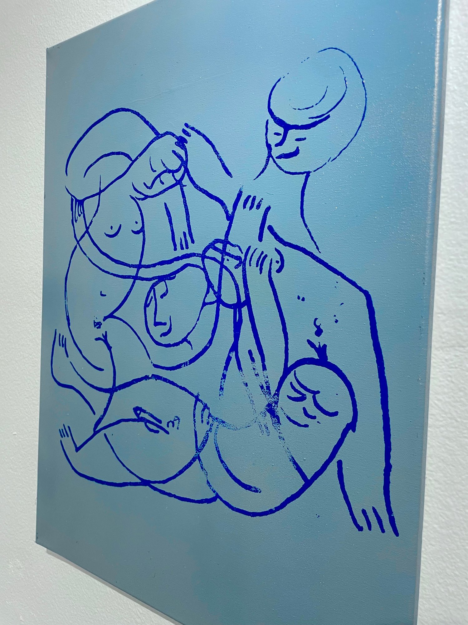 Image of Blue Orgy print 1/1