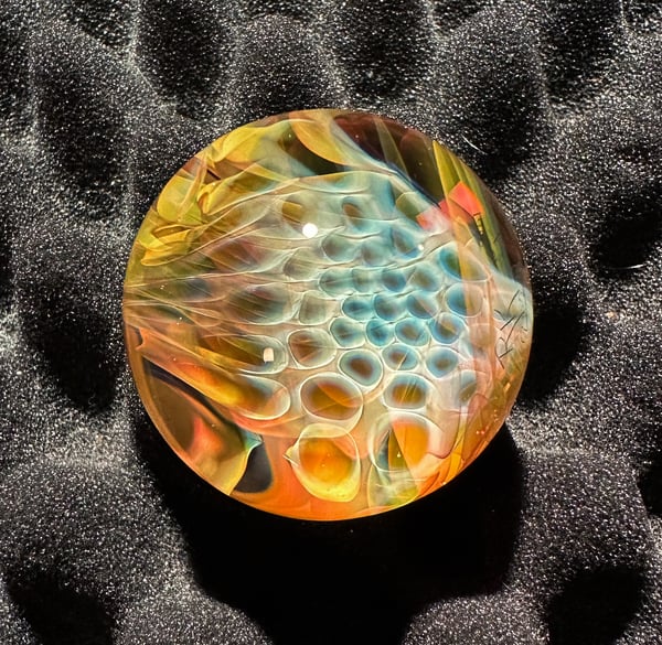 Image of Twisted Fumed Honeycomb Marble