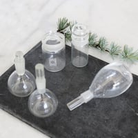 Image 1 of Five Small Laboratory Bottles With Stoppers