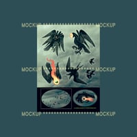 Image 2 of bird sticker sheet