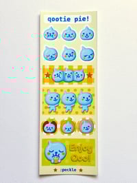 Image 3 of Qootie Pie 🍏 Vinyl Sticker Sheet