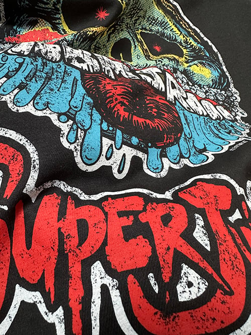 Image of Black Moth Super Rainbow "Super Juicy" Tshirt