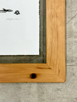 Mountain Hemlock Framed in Salvaged Hemlock