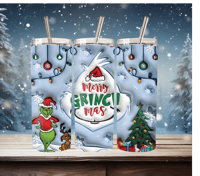 Grinch White Christmas 