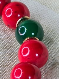 Image 2 of Red Turquoise, Green Aventurine and Rose Gold accents