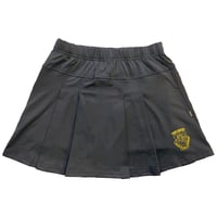 Embroidered Black Skort $20