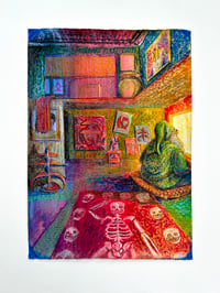 Image 1 of  'In his World, He has a Noreen Seabrook Rug'