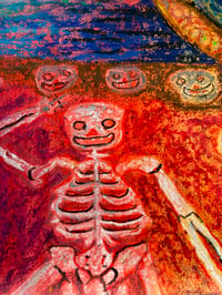 Image 3 of  'In his World, He has a Noreen Seabrook Rug'