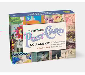 Image of Vintage Postcard Collage Kit