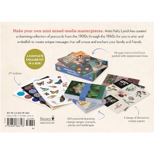 Image of Vintage Postcard Collage Kit