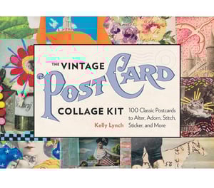 Image of Vintage Postcard Collage Kit