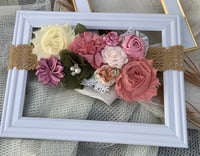  Flower Crown on Lace Headband