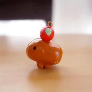 Image of Potato the Capybara | Clay charms