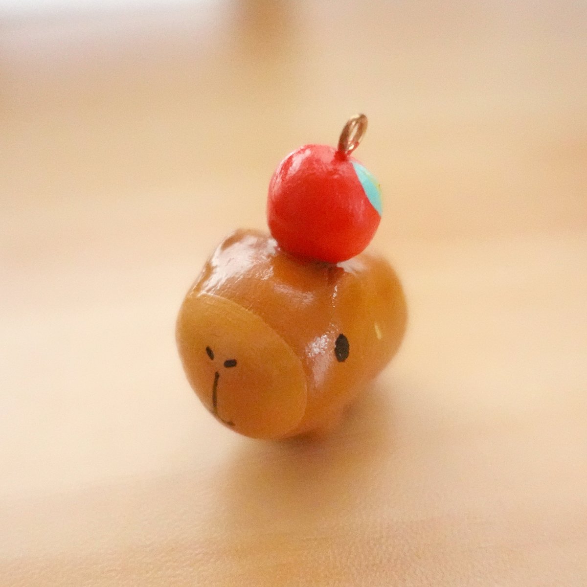Image of Potato the Capybara | Clay charms