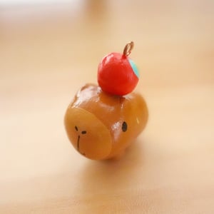 Image of Potato the Capybara | Clay charms