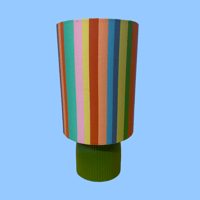 Image 2 of New Wee Lamp 'Rainbow Stripe'