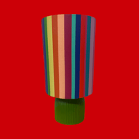 Image 4 of New Wee Lamp 'Rainbow Stripe'