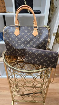 Image 1 of Monogram Speedy w/ Wallet
