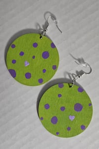 Image 1 of Earrings - Circle V (Kalayah Collection)