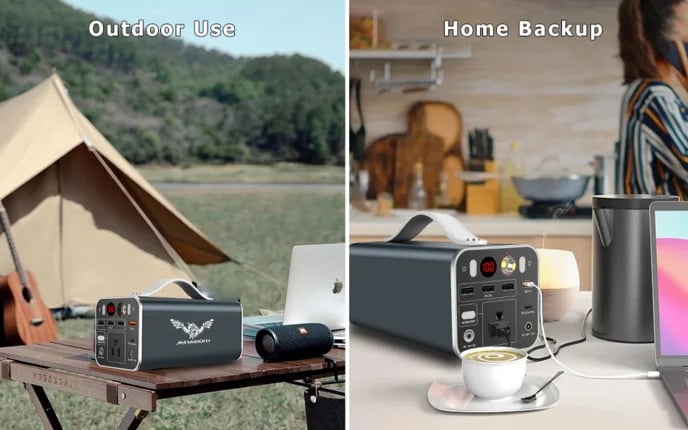 MSL 150Wh Portable Power Station with 42000mAh Battery