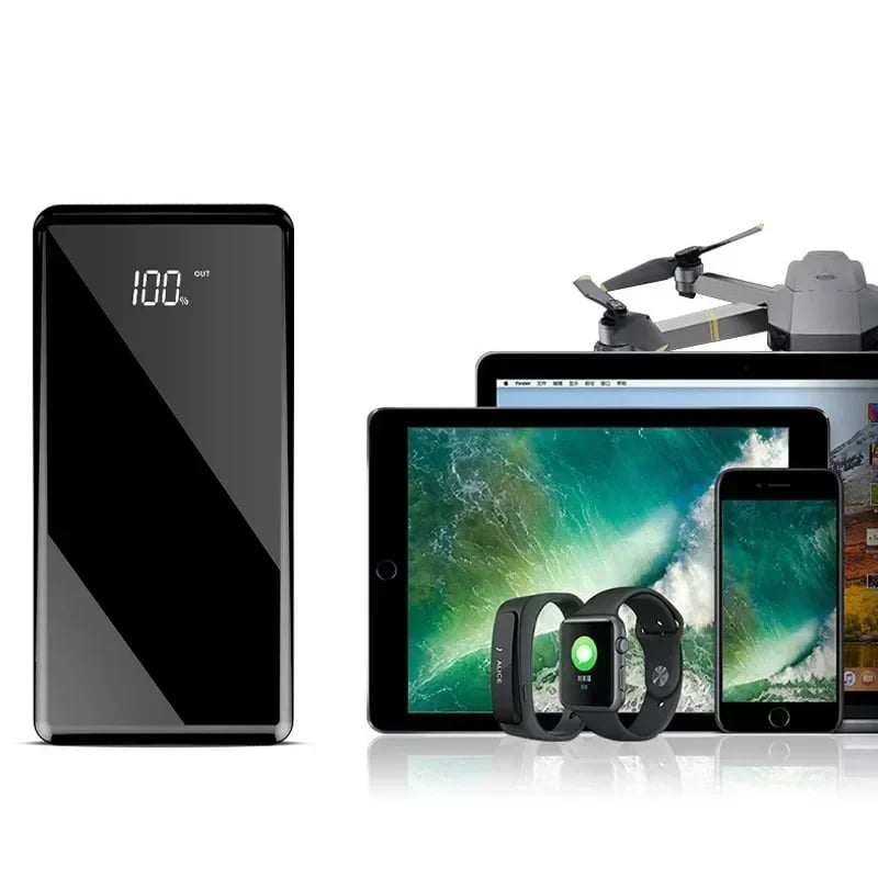 MSL 200000mAh Power Bank with Fast Charging & 4 USB Ports