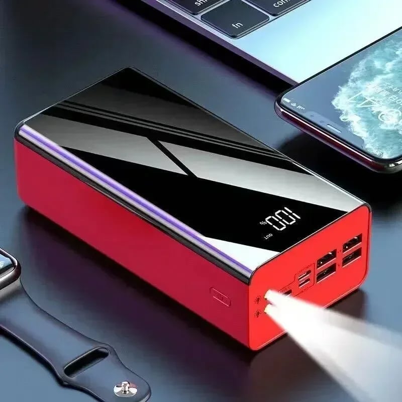 MSL 200000mAh Power Bank with Fast Charging & 4 USB Ports