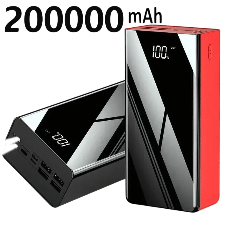 MSL 200000mAh Power Bank with Fast Charging & 4 USB Ports