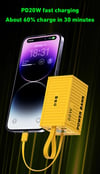 MSL 200000mAh Power Bank with 20W PD Fast Charging