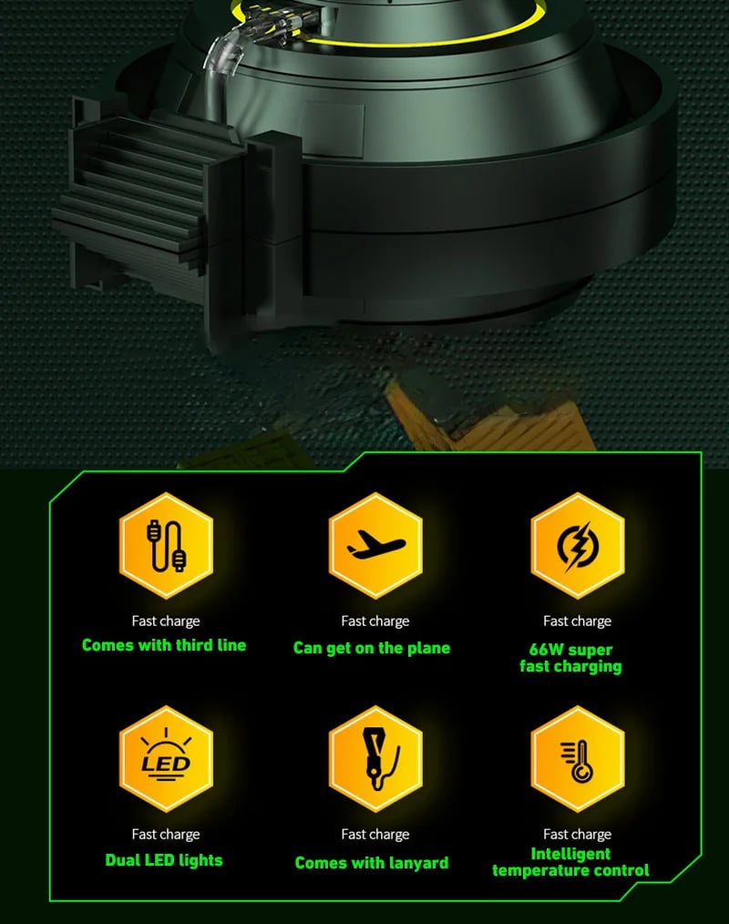 MSL 200000mAh Power Bank with 20W PD Fast Charging