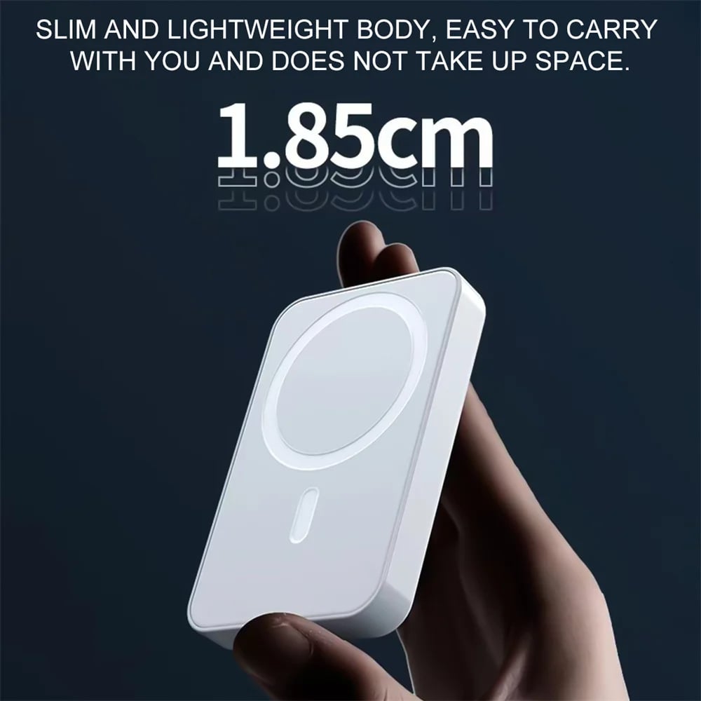 MSL Magnetic Power Bank 10000mAh with Built-in Cable