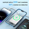 MSL Magnetic Power Bank 10000mAh with Built-in Cable