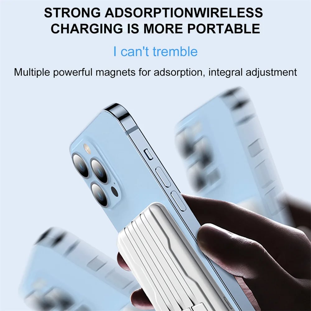 MSL Magnetic Power Bank 10000mAh with Built-in Cable