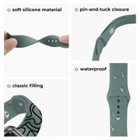 Image 4 of Personalized "Inked" Apple Watch Band