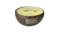 Lemongrass & Ginger Shakin' Shell Candle