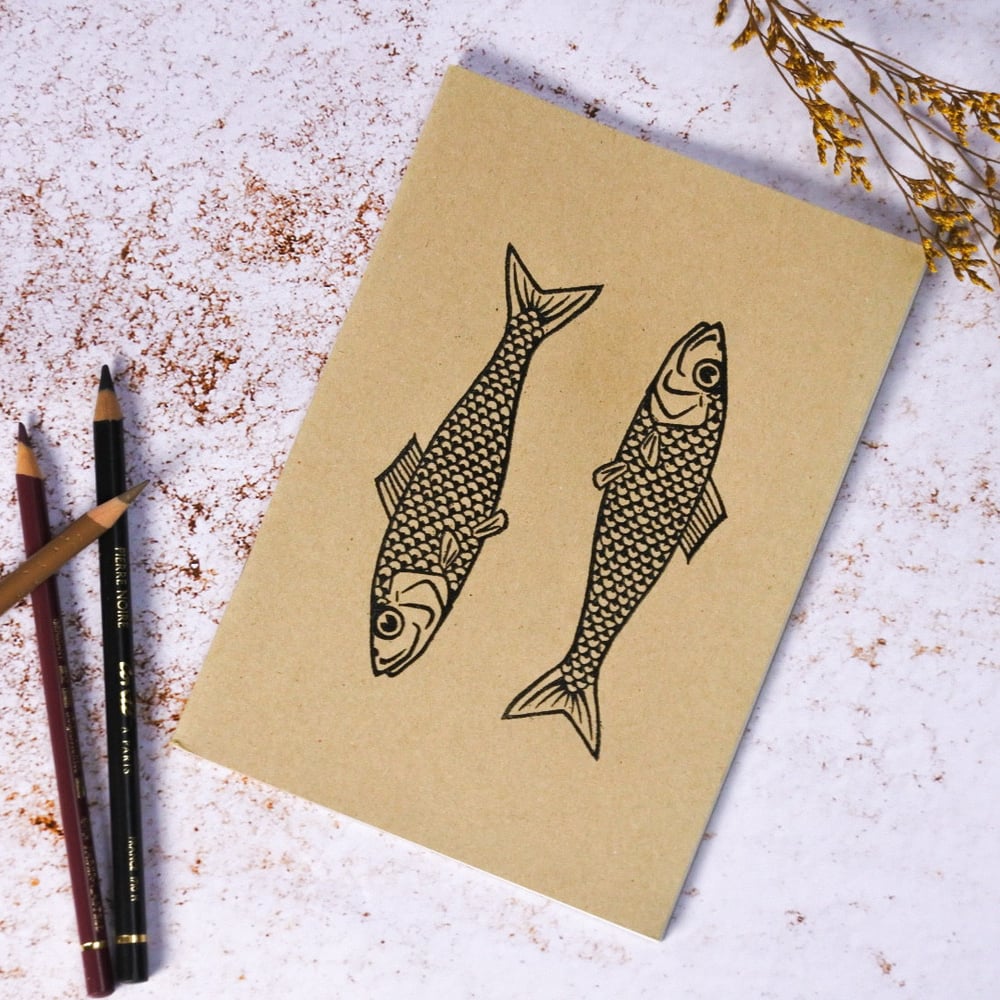 Image of Carnet à Dessin Sardines