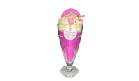 Grape Hubba Bubba Milkshake Candle