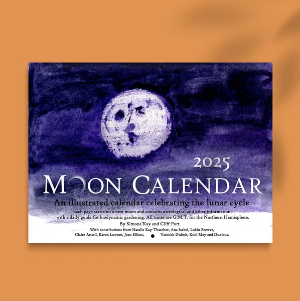 Image of moon calendar 2025