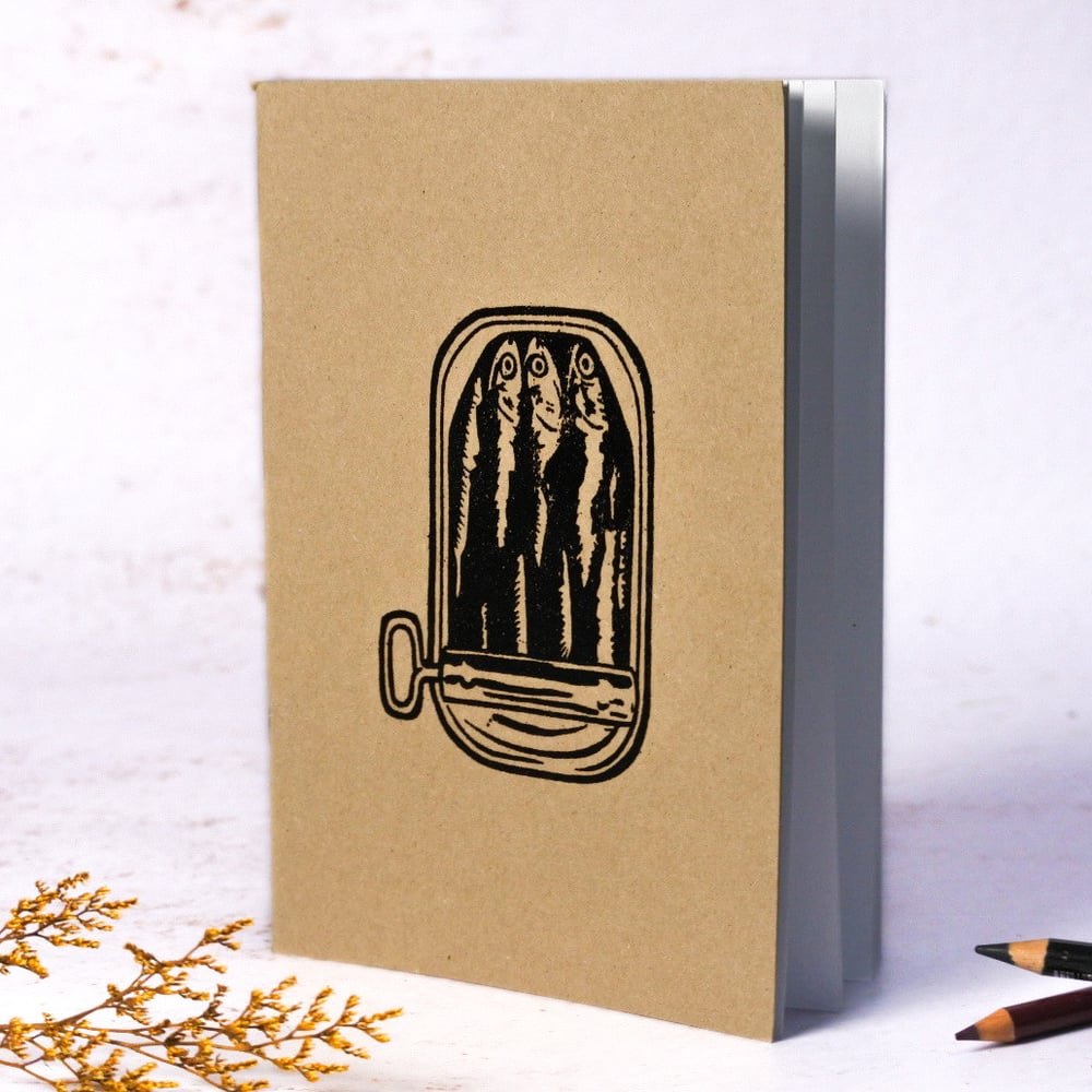 Image of Carnet à Dessin Sardines en Boîte