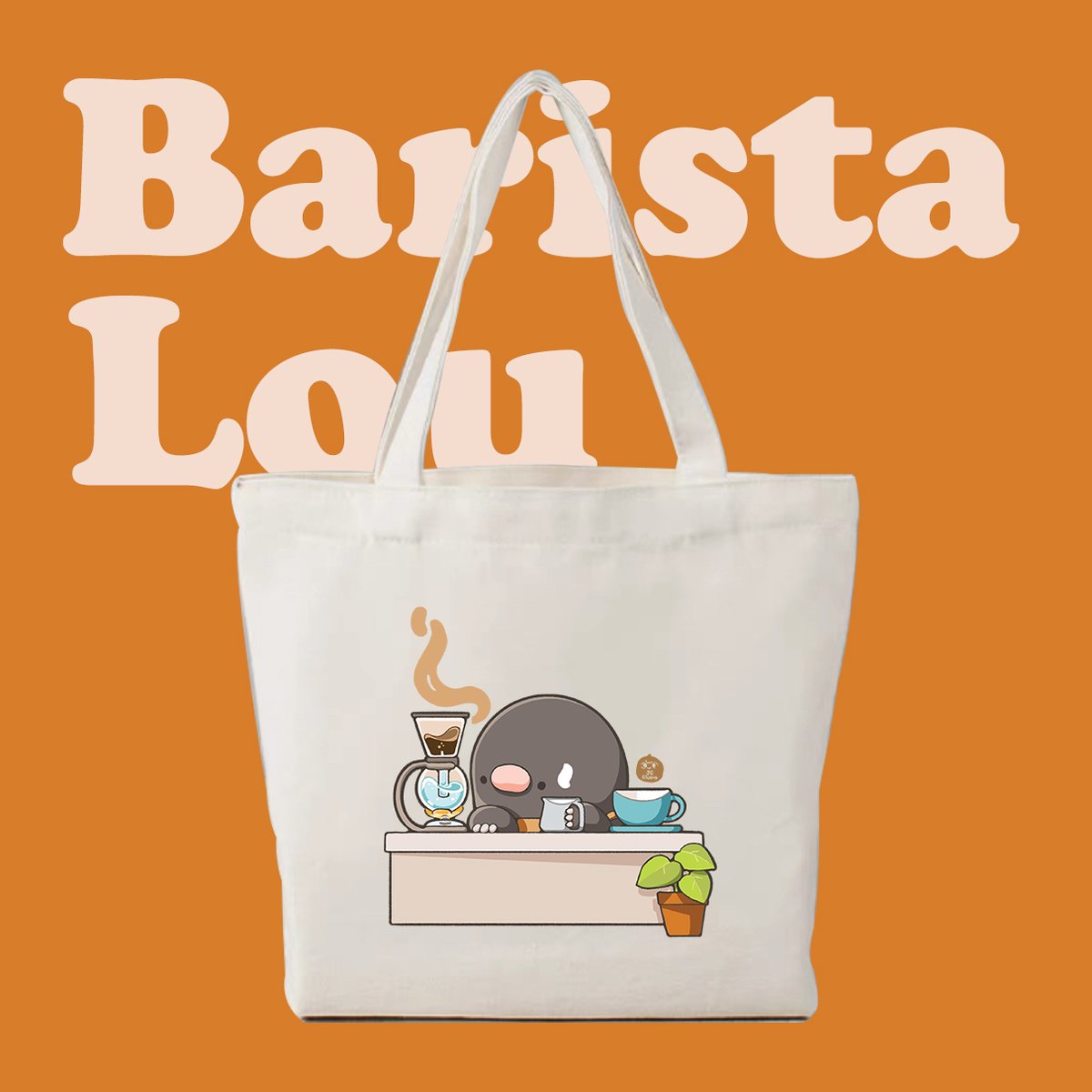 Image of Barista Lou | Tote-Bag