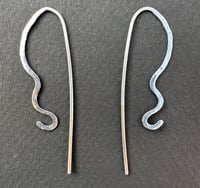 Image 2 of Hammered statement earrings