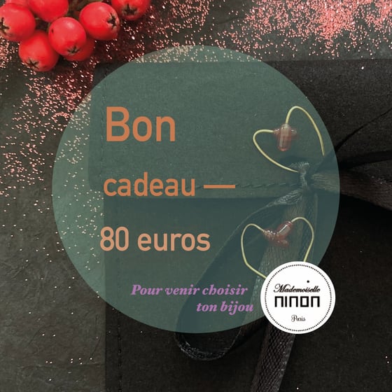 Image of Bon cadeau - 80 euros 