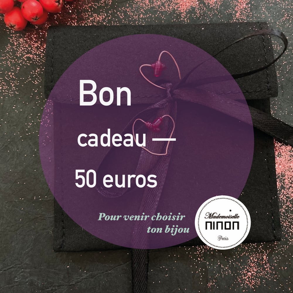 Image of Bon cadeau - 50 euros