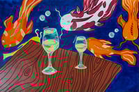 Image 1 of Lienzo Original - ¿ESTOY PRESENTE?
