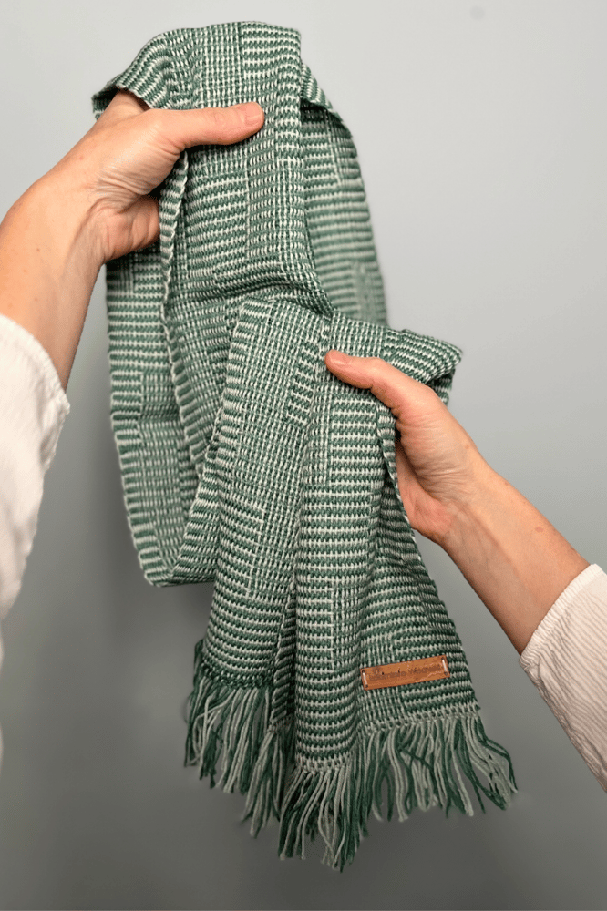 Image of Emerald & Seaglass Blox Scarf