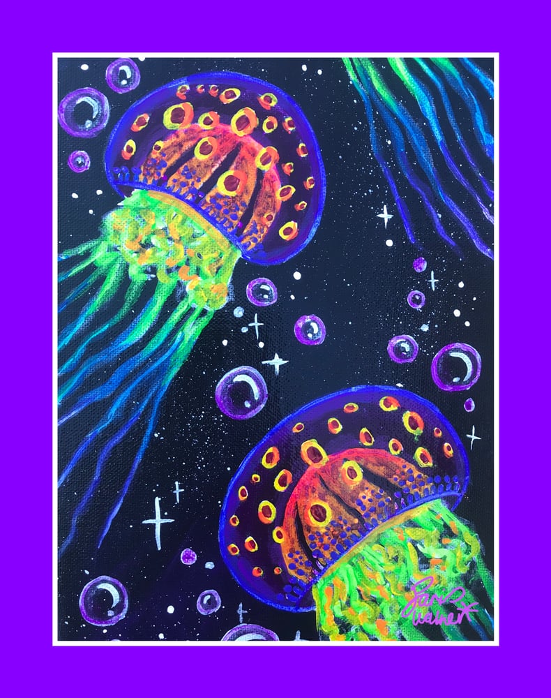 Image of Neon Jellyfish 