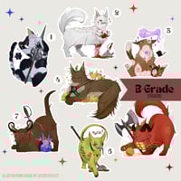 Baldur's Kitties (Stickers - B-Grade) | Baldur's Gate 3