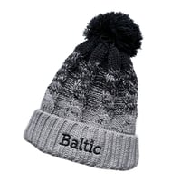 Image 1 of Baltic Fleece-lined Pom-pom Beanie Hat