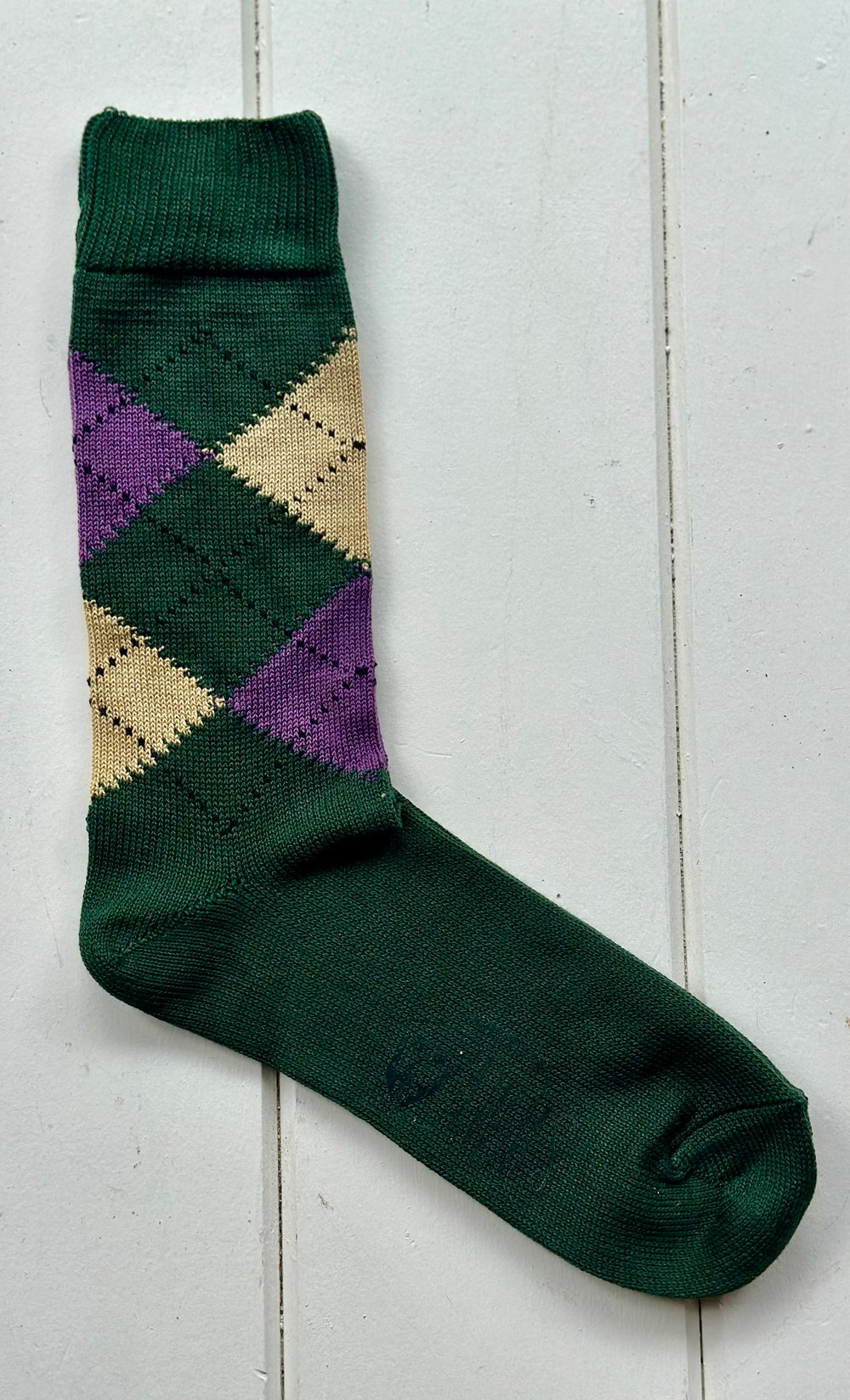 THE ARGYLE SOCK (Seaweed) 